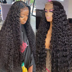 Lemoda front view 13x6 lace wig showing natural hairline and instant realism