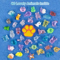 leoce paw-shaped bath bomb close-up highlighting playful texture