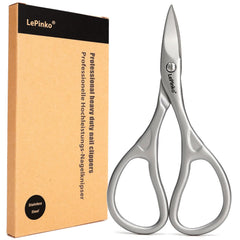 LePinko front view showing scissors and packaging for easy identification and benefit