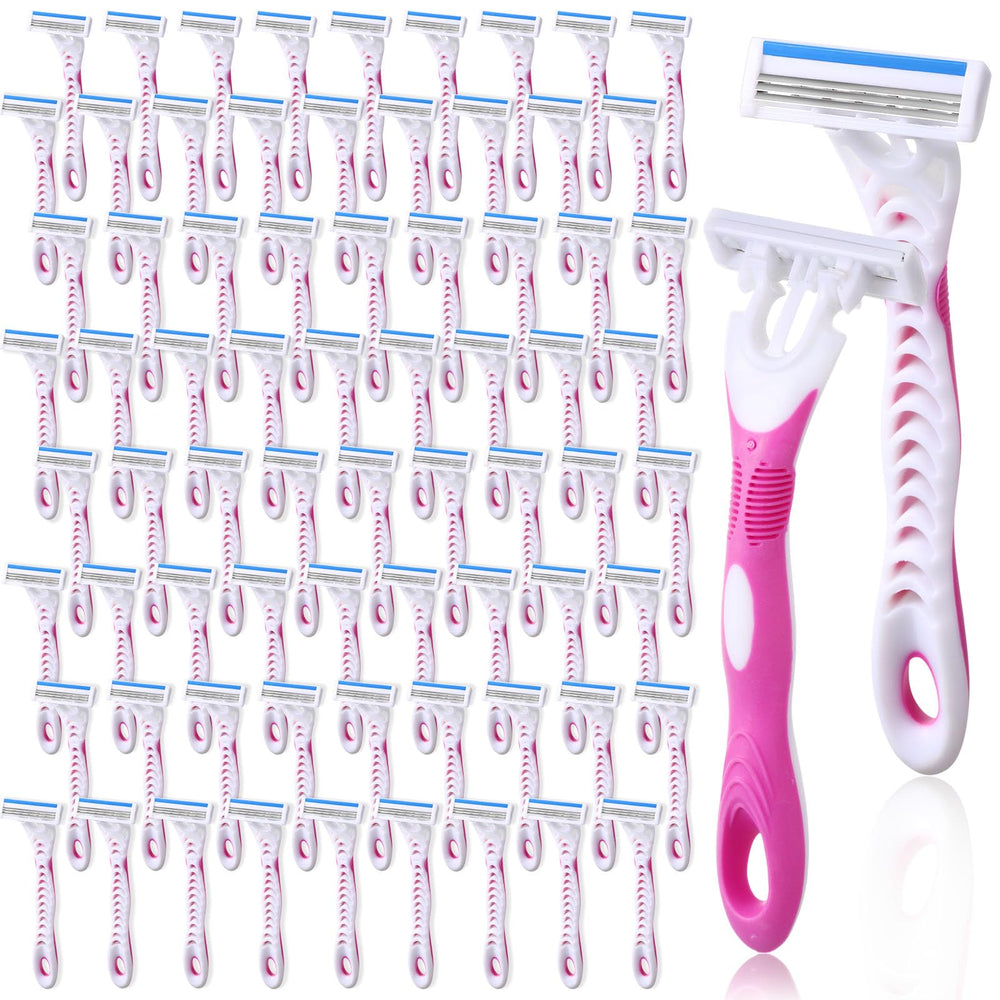 Leriton front packaging showing 72-count bulk razors for convenience