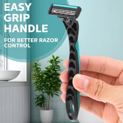 Leriton handle texture close-up showing non-slip rubber for precise control