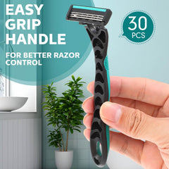 Leriton textured rubber handle detail for secure grip and stable control