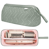 Leudes front view of case showing compact protective shape and easy carry