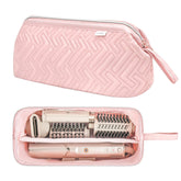 Leudes front view of travel case showing compact protection and quick access
