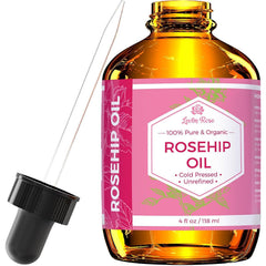 Leven Rose bottle front view showing label and size, conveys pure product