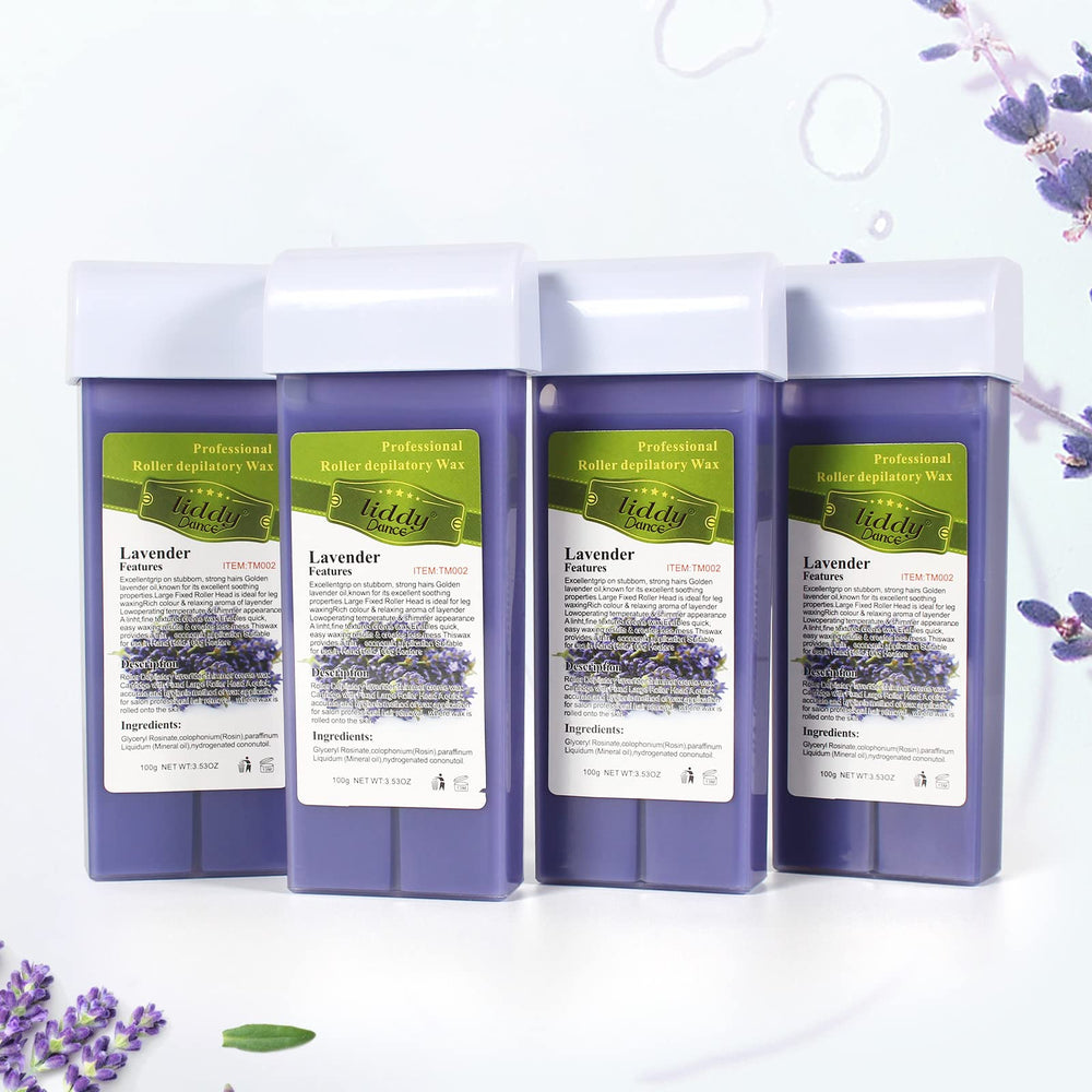 liddy Dance front packaging showing four lavender cartridges and product benefits