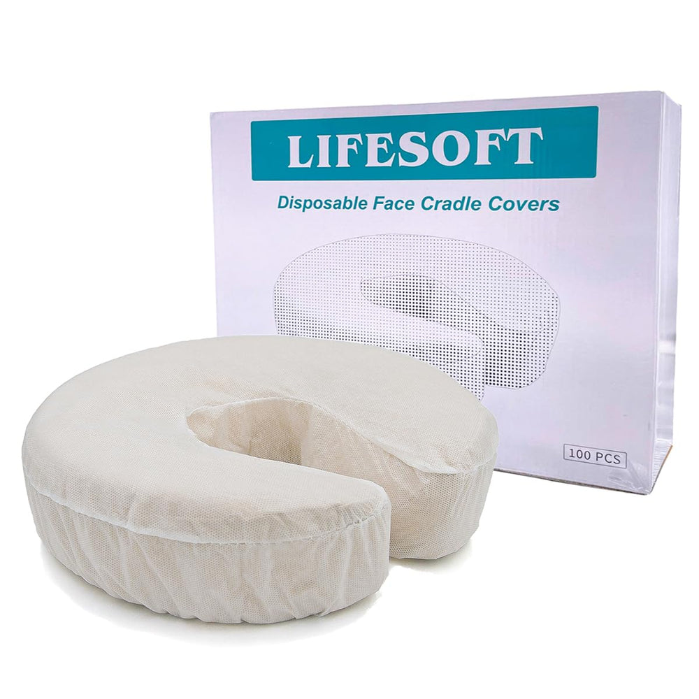 LIFESOFT front packaging showing box of 100 covers and hassle-free supply