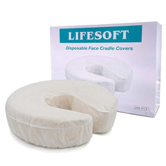 LIFESOFT front packaging showing box of 100 covers and hassle-free supply