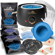Lifestance front packaging showing full kit and contents for easy at-home waxing