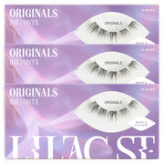Lilac St front packaging showing Originals 10mm clusters and 3-pack convenience