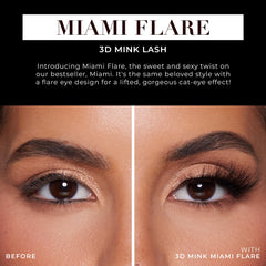 Lilly Lashes texture close-up displaying fluffy 3D mink fibers and depth