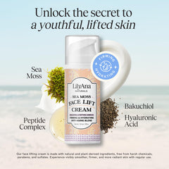 LilyAna Naturals open jar with finger scoop demonstrating easy application benefit