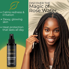 Lion Locs bottle in hand for scale and portable convenience benefit