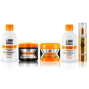 Liss Expert front packaging showing whole smoothing treatment kit for quick identification and shelf appeal
