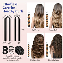LitBear small 1-inch rod close-up for tighter curl definition