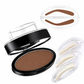 Livalur front view of eyebrow stamp showing shape and design for precise brows