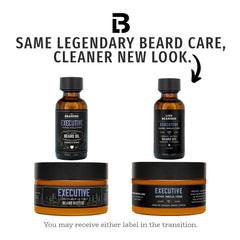 Live Bearded beard oil bottle close-up highlighting easy-dropper application