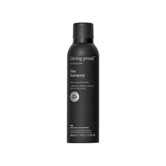 Living Proof front packaging showing bottle and logo, professional-looking benefit