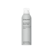Living Proof front packaging shows bottle and benefits