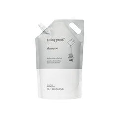 Living Proof full shampoo front bottle shows large-size volume benefit