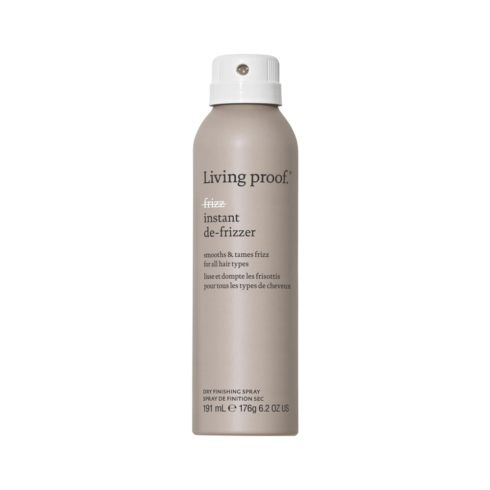Living Proof front packaging showing product and benefit of frizz control