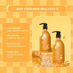 L LUSETA shampoo texture closeup illustrating rich lather and moisture
