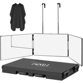 LMZNXCZ front tri-fold mirror showing 360-degree view benefit
