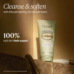 L'Occitane pump dispenser close-up highlighting convenient use and controlled dispensing