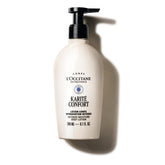 L'OCCITANE front packaging 8.1 fl oz shows product and brand benefits