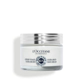 L'Occitane jar front view showing label and rich formula benefit