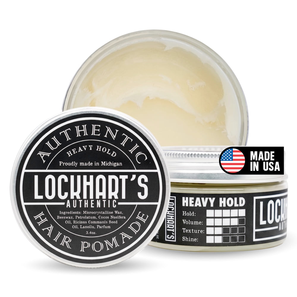 Lockhart's jar front showing label and compact 3.4 oz size with clear branding benefit