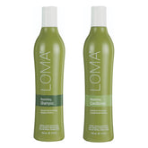 LOMA front packaging showing both 12oz bottles and product identity benefits