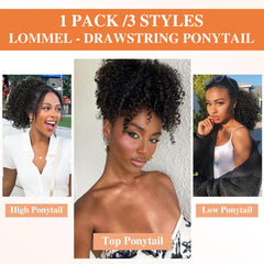 Lommel closeup of afro-kinky curl texture highlighting natural bounce