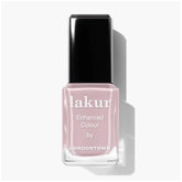 LONDONTOWN lakur front bottle showing vibrant pink-purple shade and glossy finish