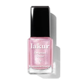 LONDONTOWN lakur front bottle showing vivid pink strawberry shade and glossy finish