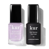 LONDONTOWN front packaging showing lavender concealer and benefit of brightening