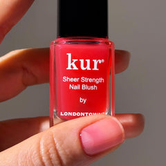 LONDONTOWN brush applying tint offering quick single-step manicure benefit