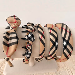 LONEEDY five headbands front view showing variety and easy outfit matching