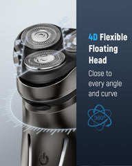 LONKEEN close-up of hypoallergenic stainless steel blade heads for gentle, precise cutting