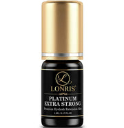 LONRIS front bottle view showing professional adhesive, clear identification and strong hold