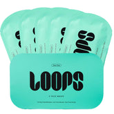 LOOPS front packaging showing five detox hydrogel masks and benefits