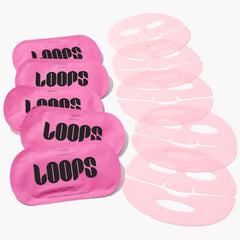 LOOPS hydrogel close-up texture illustrating smooth gel surface and superior adherence for better ingredient delivery