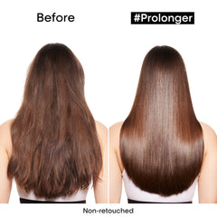 L'Oréal Professionnel Paris before and after lengths with fewer split ends
