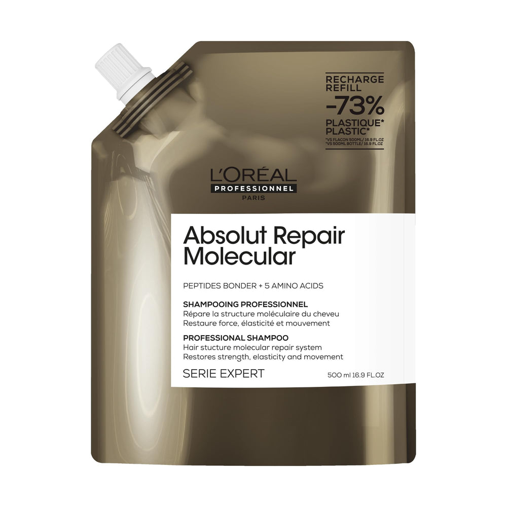 L'Oréal Professionnel Absolut Repair front packaging showing product benefits