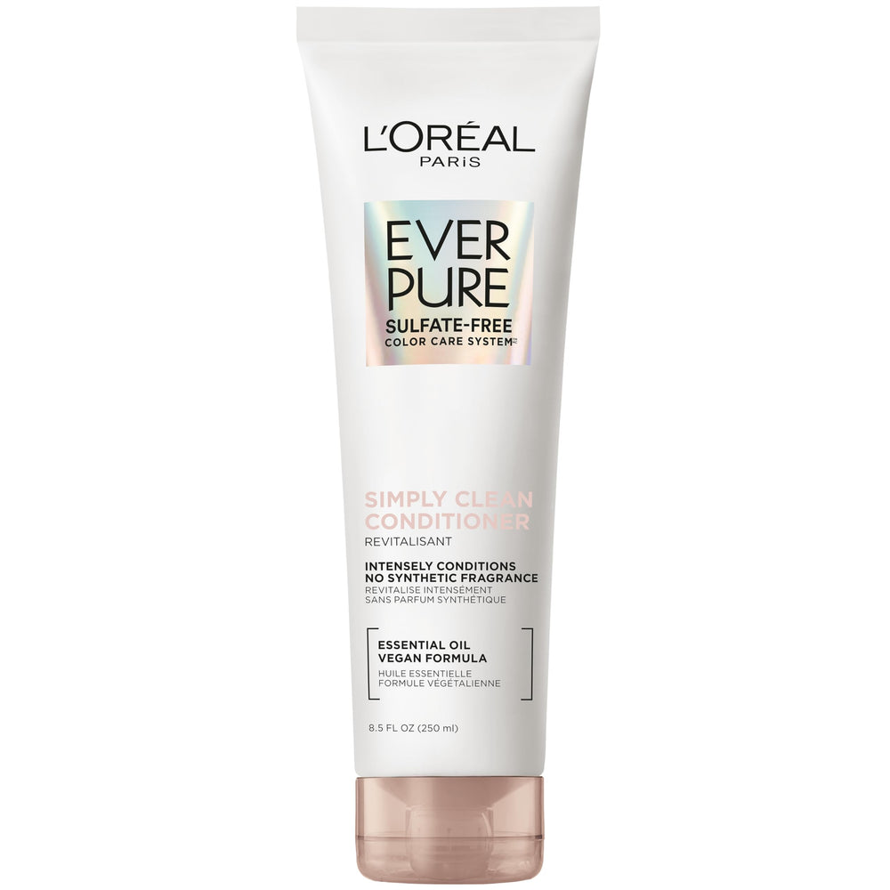 L'Oreal Paris bottle front packaging showing product name and size, clear benefit