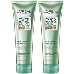 L'Oreal Paris bottle front view showing EverPure Thickening benefits
