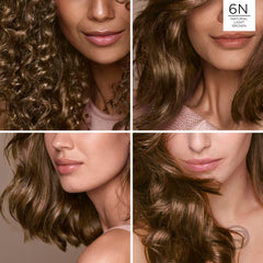 L'Oreal Paris application in hand demonstrating easy salon-style control