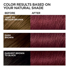L'Oreal Paris Feria application tools with gloves and developer for safe at-home color