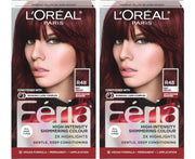 L'Oreal Feria R48 front packaging showing shade and results for confident color