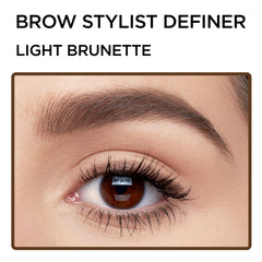 L'Oreal Paris spoolie brush detail blends color for seamless finish